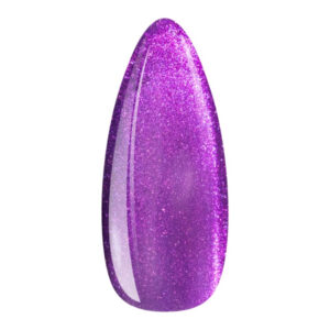 EM Nail Silk Cat Eye Northern Horizon 46 – Fioletowy Lakier Hybrydowy Kocie Oko - obrazek 3