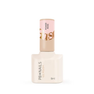 PB NAILS Baza hybrydowa Power Rose Base 8ml mlecznoróżowa
