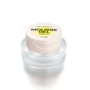 PB Mousse Gel MS19 neonowy żółty żel do zdobień 3w1