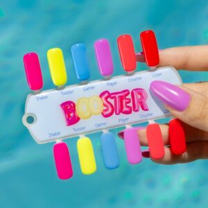 PB Nails Crusher – Neonowy Koralowo-Czerwony Lakier Hybrydowy TPO Free 8ml — zdjęcie 3