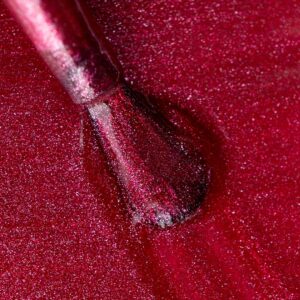 PB Nails Lakier hybrydowy Georgina 8ml – malinowy róż Cat Eye — zdjęcie 1