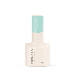 PB Nails Lakier hybrydowy Gelato 8 ml – neonowy miętowy odcień Juicy