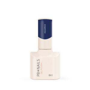 PB Nails Lakier hybrydowy Aquarius 8 ml – ciemnoniebieski, kolekcja Libre