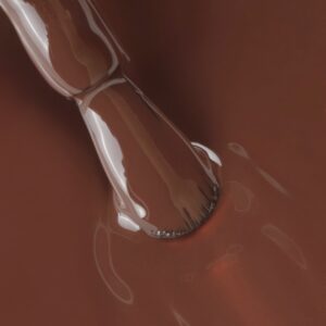 PB Nails Lakier hybrydowy Caramel 8ml - ciepły karmelowy brąz — zdjęcie 1