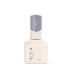PB Nails Lakier hybrydowy Foggy 8ml - gołębia szarość z nutą lawendy
