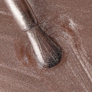 PB Nails Lakier hybrydowy Grace 8ml – złocisto-beżowy Cat Eye — zdjęcie 1