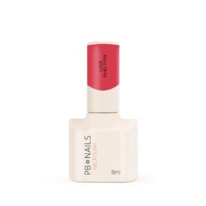PB Nails Lakier hybrydowy Love Injection 8 ml amarantowy