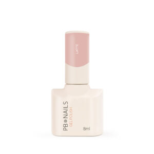 PB Nails Lakier hybrydowy Latte 8 ml – kremowy nude GE04