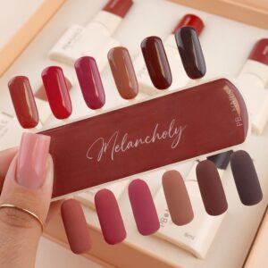 PB NAILS Lakier hybrydowy Nutty odcień orzecha laskowego 8ml — zdjęcie 2