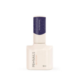 PB NAILS Lakier hybrydowy Oldschool 8 ml – głęboki atrament Flashback