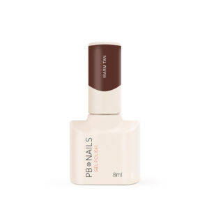 PB NAILS Lakier hybrydowy Warm Tan brązowy ciepły odcień 8ml