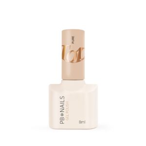 PB NAILS Pure Top Coat - top nawierzchniowy UV/LED do żeli i hybryd, 8 ml