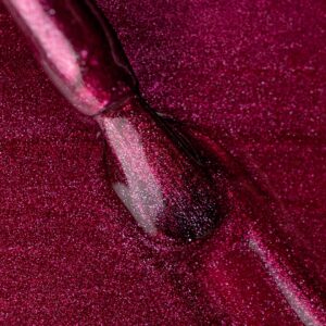 PB Nails Lakier hybrydowy Scarlett 8ml – głęboki karmin Cat Eye — zdjęcie 1