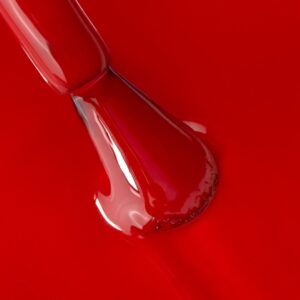 PB Nails Lakier hybrydowy Tomato 8 ml – soczysty pomidorowy odcień — zdjęcie 1