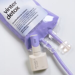 PB Nails Lakier hybrydowy Winter Detox 8 ml lawenda — zdjęcie 2