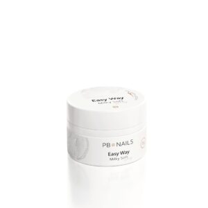 PB Nails Żel budujący w mlecznym koloże Easy Way Milky Soft Glossy 15g