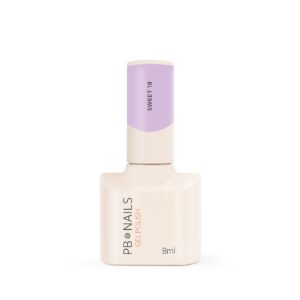 PB Nails Sweet 18 8ml – pastelowy fiolet lakier hybrydowy