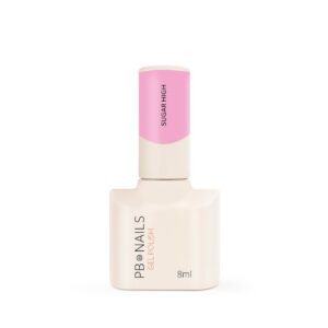 PB Nails Sugar High 8ml – różowy lakier hybrydowy