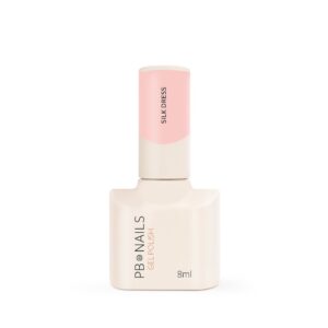 PB Nails Silk Dress 8ml – ciepły nude lakier hybrydowy