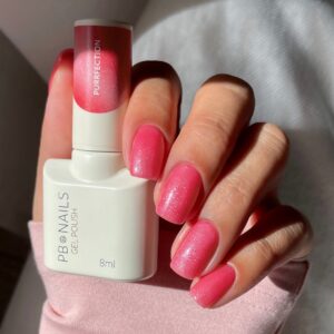 PB Nails Purrfection – Lakier Hybrydowy Cat Eye Koralowy 8ml — zdjęcie 2