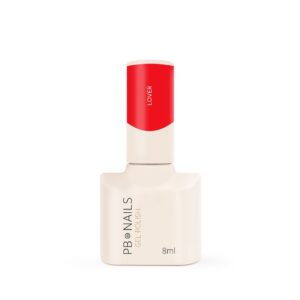PB Nails Lover – Neonowa Czerwień Lakier Hybrydowy TPO Free 8ml