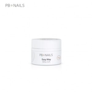 PB NAILS Żel budujący do paznokci Easy Way Milky Soft 15g — zdjęcie 2