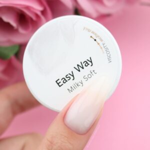 PB NAILS Żel budujący do paznokci Easy Way Milky Soft 15g — zdjęcie 1
