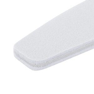 Pilnik do paznokci łódka biały środek 100/180 CU-11 High Quality — zdjęcie 1