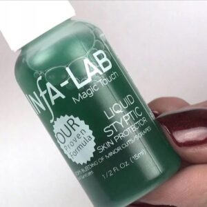 Płyn do hamowania krwawienia skórek Infa-Lab 15 ml z aloesem — zdjęcie 2