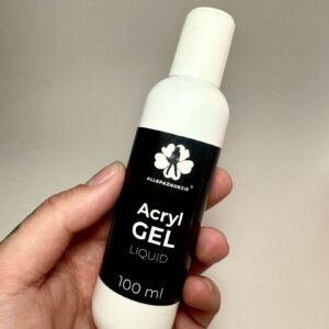 Płyn do rozprowadzania i modelowania akrylożelu AcrylGel Liquid Allepaznokcie 100ml
