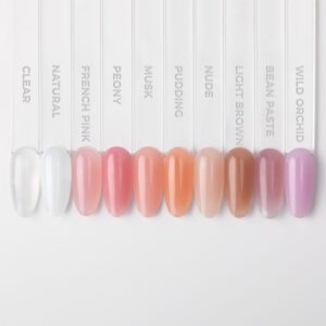 Polygel akrylożel MollyLac budujący Hema/di-Hema free Bean Paste 50 ml Nr 20 — zdjęcie 5