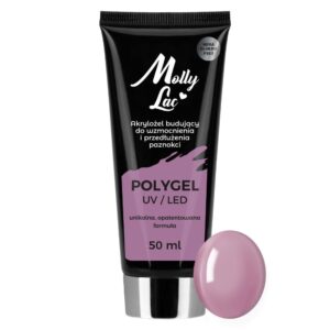 Polygel akrylożel MollyLac budujący Hema/di-Hema free Bean Paste 50 ml Nr 20