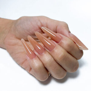 Polygel akrylożel MollyLac budujący Hema/di-Hema free Light Brown 30 ml Nr 23 — zdjęcie 2