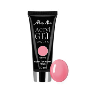 Polygel akrylożel MollyLac budujący Peony 30ml Nr 24