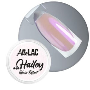 Pyłek do Paznokci A la Hailey Glass Effect AlleLac Nr 4 - Efekt Tafli