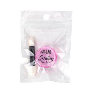 Pyłek do paznokci A la Hailey Glass Effect Nr 3 AlleLac — zdjęcie 1