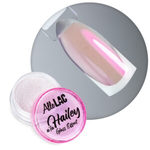 Pyłek do paznokci A la Hailey Glass Effect Nr 3 AlleLac — zdjęcie 7