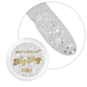 Pyłek do Paznokci Bling Bling Effect Allepaznokcie 1 g Nr 01 — zdjęcie 2