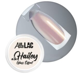 Pyłek do Paznokci A la Hailey Glass Effect AlleLac Nr 1 - Efekt Tafli