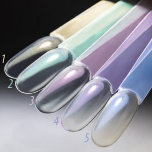 Pyłek do paznokci AlleLac A la Hailey Glass Effect Nr 1 — zdjęcie 5