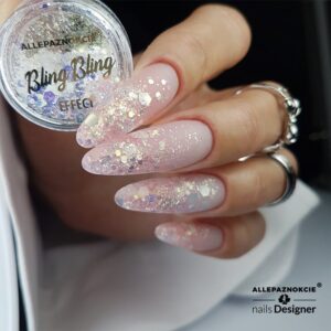 Pyłek do paznokci Bling Bling Effect Allepaznokcie 1 g Nr 02 — zdjęcie 4