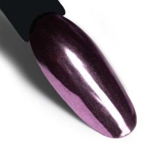 Pyłek Lustrzany Efekt Do Zdobień MollyLac Glass Effect Lilac Nr 6 — zdjęcie 1