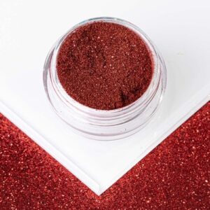 Pyłek Lustrzany Glass Effect Red Nr 3 — zdjęcie 1
