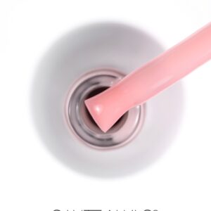 Saute Nails BiB Level UP Rose Cloud 8ml – żel budujący w butelce mleczny róż — zdjęcie 1