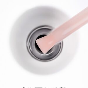 Saute Nails BiB Level UP Beige Aura 8ml – żel budujący w butelce mleczny beż — zdjęcie 1