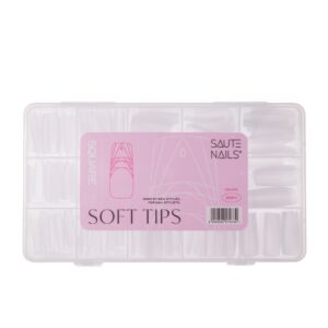 Sate Nails Soft Tips Square 360 szt – tipsy do paznokci kwadratowe