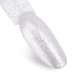 Pyłek do paznokci Stardust Allepaznokcie srebrny efekt blasku 0,3 g — zdjęcie 3