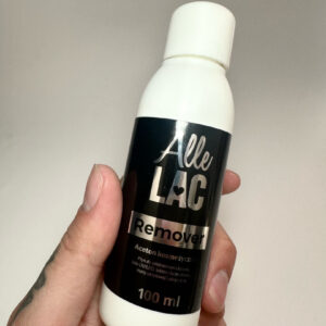 Remover płyn do zdejmowania hybrydy akrylu tipsów AlleLac Remover 100 ml