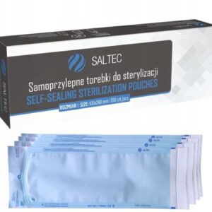 Saltec Torebki do sterylizacji Autoklawu 100x260 mm – 200 szt.