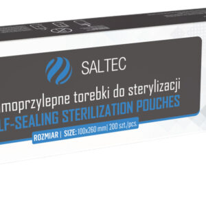 Saltec Torebki do sterylizacji Autoklawu 100x260 mm – 200 szt. — zdjęcie 1